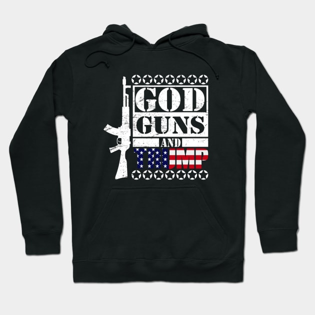 God Guns Trump Hoodie by Zimmier